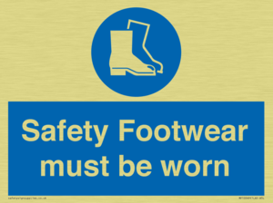 Safety Footwear must be worn